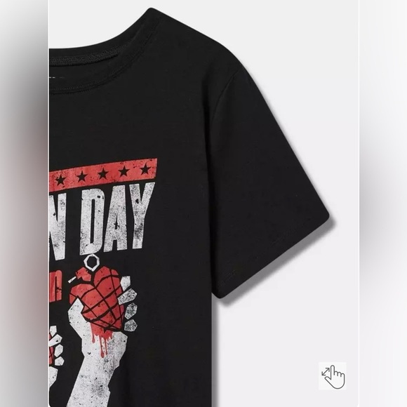 Torrid Green Day American Classic Fit Classic Fit Cotton Tee - Picture 4 of 5